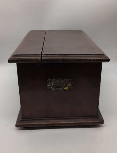Antique nautical wooden box - nautical,