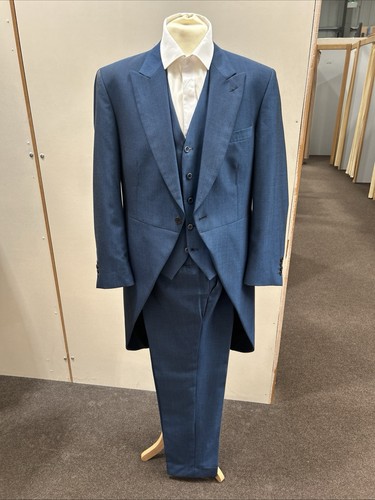 Blue piece tails suit 40r - blue,