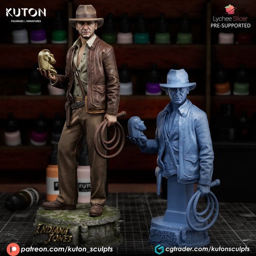 Resin figure model - figure,