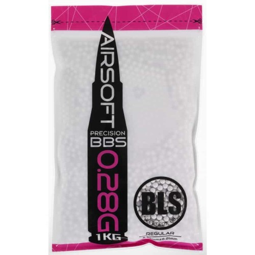 Bls 28g airsoft bbs - bls, 0.28g
