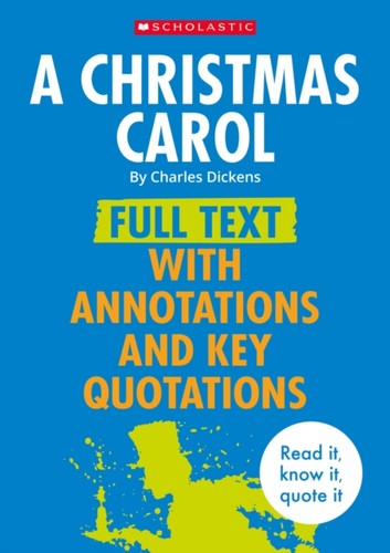 Christmas carol annotations - christmas, &