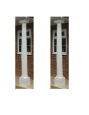 2 GRP Fiberglass Pillars