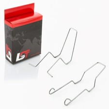 2X Halteclip Stainless Steel