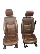 BMW E90 E91 M Sport Brown  Leather Front Right Left Interior Seat