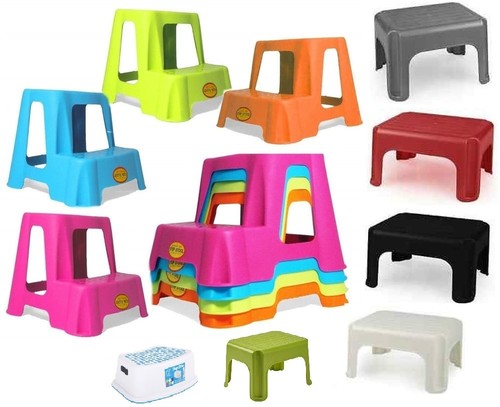 Plastic step stool - stool, children