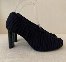 Celine Navy Knitted Stripe