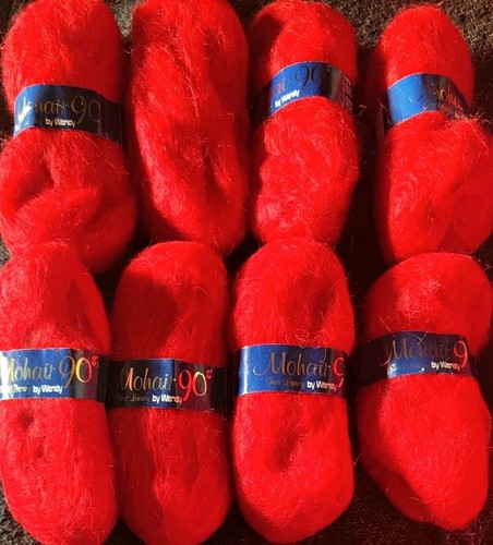 Wendy sheer luxury red fluffy - red,