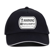 40 Year Old Git Baseball Cap 40th Birthday Gift  40 Year Old Funny Unisex Hat