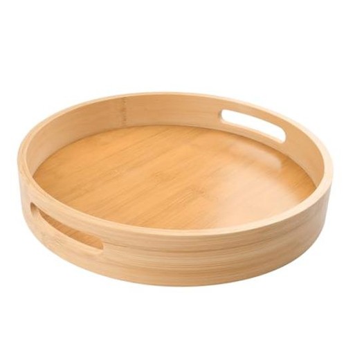 Inch round serving wooden - inch,