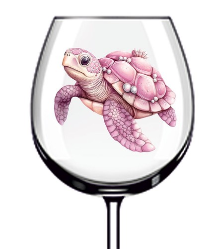 12x pink sea turtle - pink,