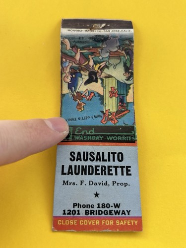 Vintage matchbook cover - vintage,