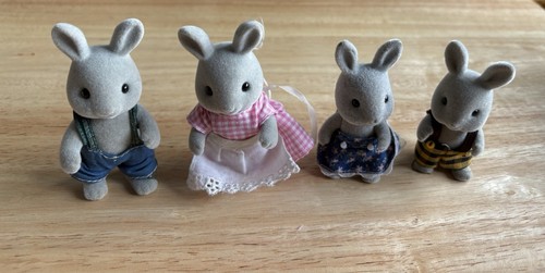 Sylvanian families grey rabbit - sylvanian,