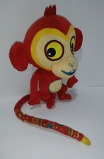 Tinga Tinga Tales Red Monkey Plush Soft Toy TV Film Bandai Figure Doll W. Sound