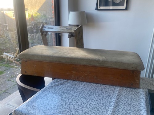 Vintage gymnastic vaulting - gymnastic,