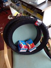 Classic Moped  Size 2 1/4 - 16 Pair of Tyres And Inner Tubes. 