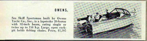 1960 magazine photo owens - magazine, sea