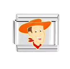 New Disney Woody Italian Charm 9mm Fits Nomination Bracelets