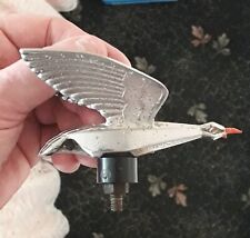 CHROME SNIPE BIRD CAR MASCOT CHROME BIRD HOOD ORNAMENT