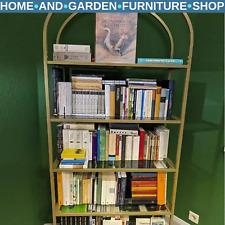 Gold Shelving Unit Display