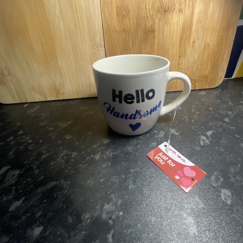 Hello handsome ceramic - ceramic, coffee