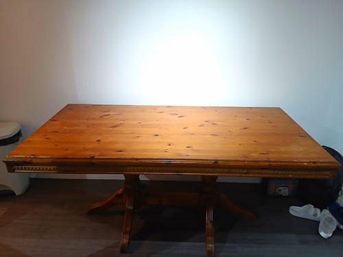Large solid pine - solid, table
