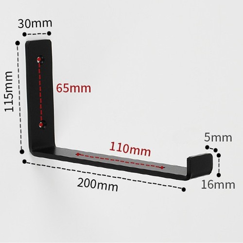 Shelf brackets rustic heavy - shelf,