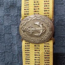OFFICERS DRESS BELT NAVY