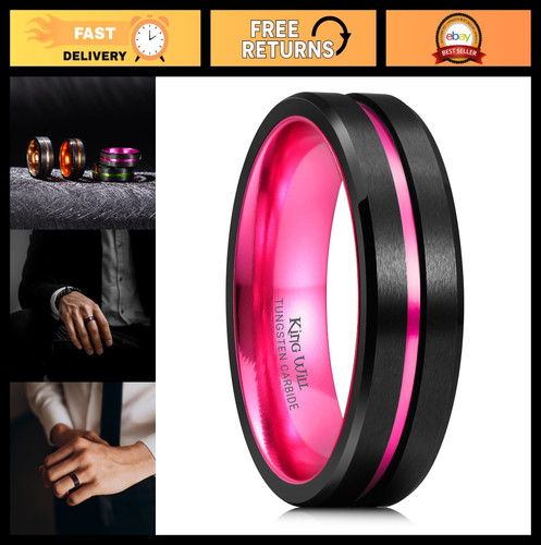 Two tone grooved - grooved, tungsten