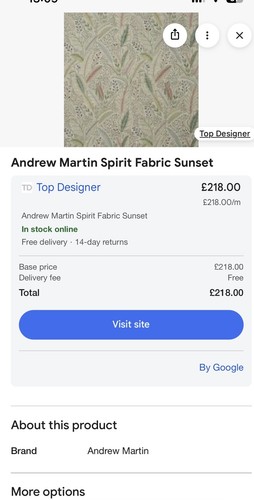 New fabric andrew martin - new,