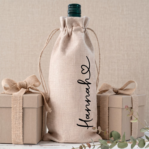 Personalised bottle bag - personalised,