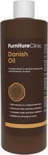 Furniture Clinic Danish Oil 220ml Water & Stain Resistant For All Wood - USED