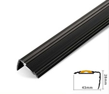 Aluminium Stair Nosing Edge Trim Step Nose Edging Nosings Carpet  900mm
