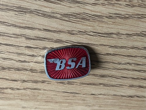 Bsa motorcycles pin - motorcycles, badge