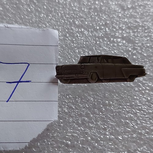 Vintage car metal pin - metal,