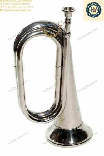 Bugle nickle finish old - finish, school