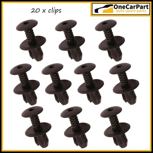 Trim panel lining clip - clip, black