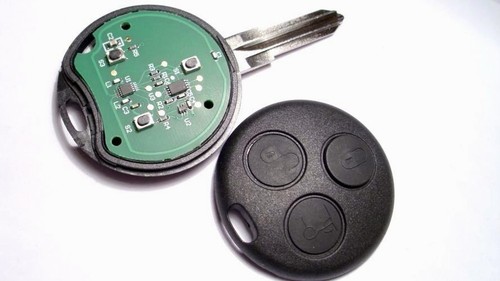 Button remote key fob - button, for