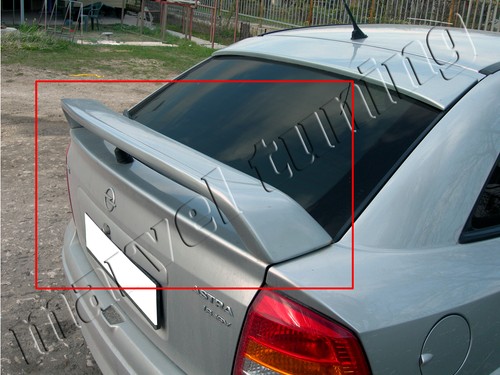 Rear boot spoiler opel - rear, g