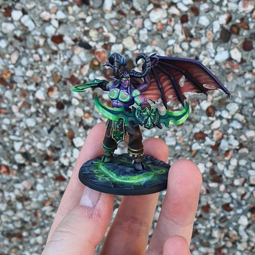 Illidan 32mm scale - illidan, printed