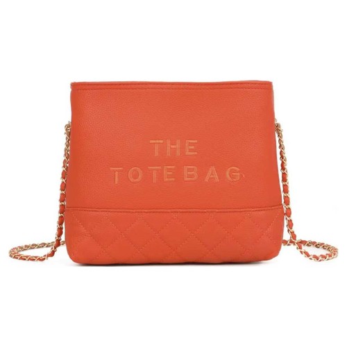 Ladies quilted tote bag chain - tote,