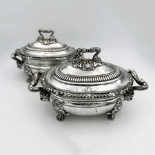 PAIR MATTHEW BOULTON SAUCE