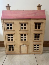 Large wooden dolls house - large,