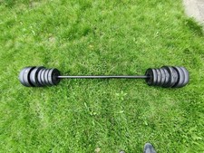 Straight Barbell Set, dumbbells and weight set