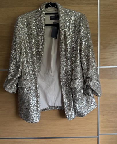 Size sequin blazer - m&s,