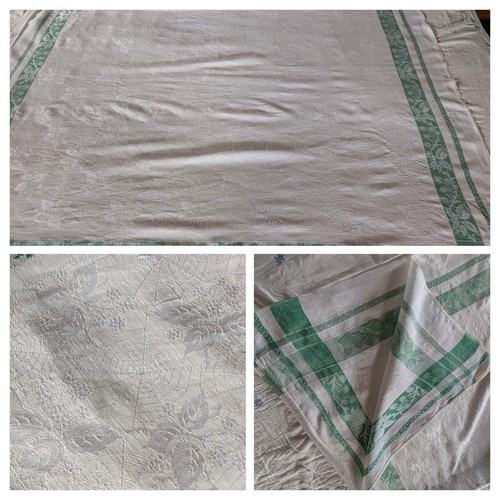 Vintage linen cotton - vintage, square