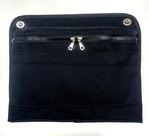 Wall mounted zipped pockets - mounted,