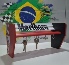 Senna Marlboro Compstible Style Racing Wing Formula 1 Key Holder Hanger Rack F1 