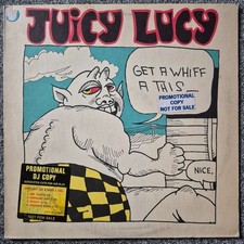 PROMO Juicy Lucy Get A Whiff A This LP Record First Press ATCO 1971 Super Rare