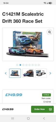New scalextric c1421m drift - scalextric,