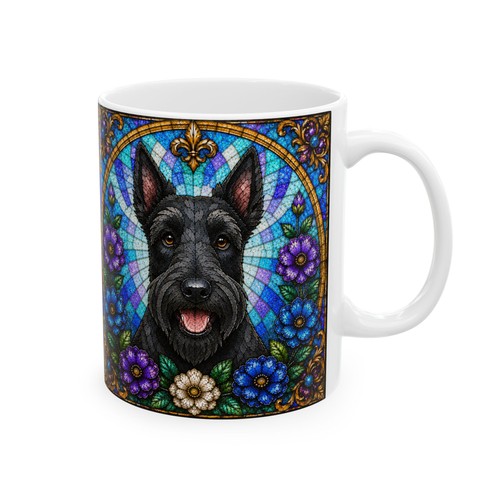 Scottish terrier mug - terrier,